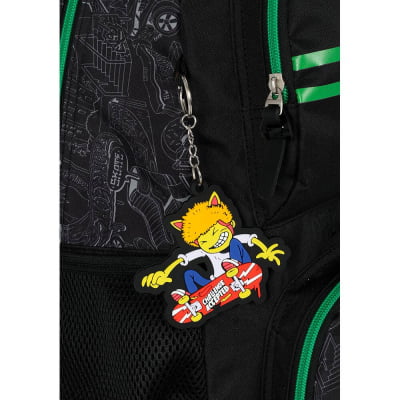 Kit Mochila De Rodinha E Costas + Lancheira Térmica + Estojo Box do Hot Wheels Skate