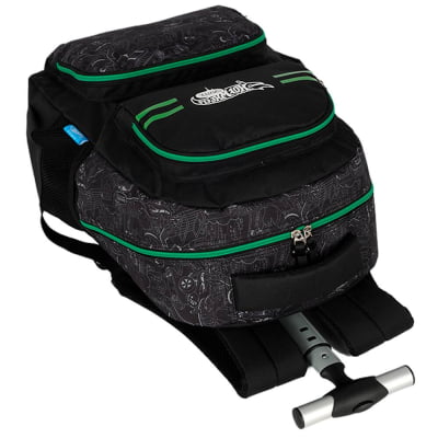 Kit Mochila De Rodinha E Costas + Lancheira Térmica + Estojo Triplo do Hot Wheels Skate