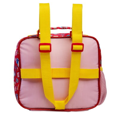 Kit Mochila de Rodinhas e Lancheira Escolar da Hello Kitty
