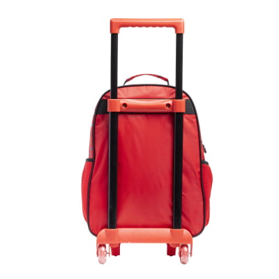 Kit Mochila de Rodinhas Escolar da Minnie X Tam.16 + Lancheira