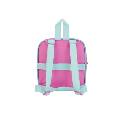 Kit Mochila de Rodinhas Escolar Tam.16 + Lancheira da Patrulha Canina Skye