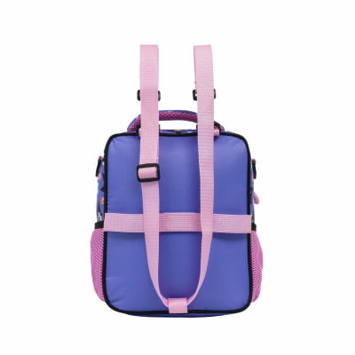 Kit Mochila de Rodinhas  Tam. 16 e Lancheira Térmica Escolar Kuromi Y