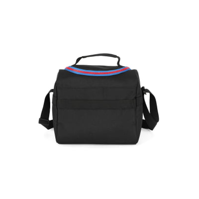 Kit Mochila Escolar Costa C/ Rodinha Tam. 16 + Lancheira Térmica do Sonic Hedgehog Juvenil Preto e Azul