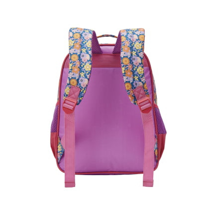 Kit Mochila Escolar + Estojo Duplo Minnie no Celular