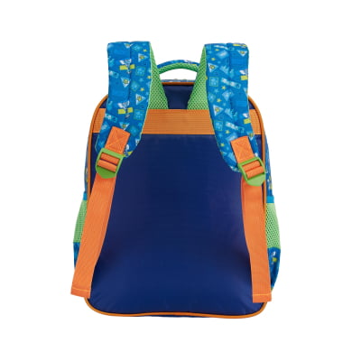 Kit Mochila Escolar + Lancheira da Patrulha Canina Azul