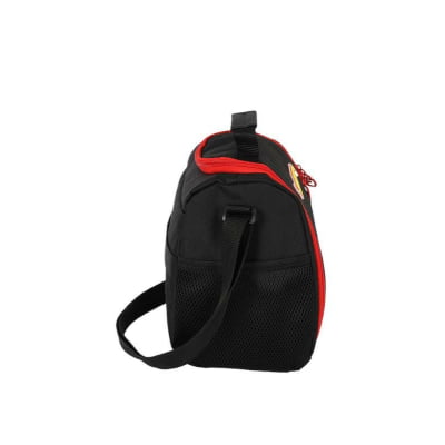 Kit Mochila Infantil Com Rodinhas e Lancheira Térmica do Hotwheels Preto