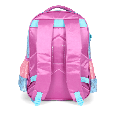 Kit Mochila Infantil Costas + Estojo Box da Lilo Stitch e Angel Roxa