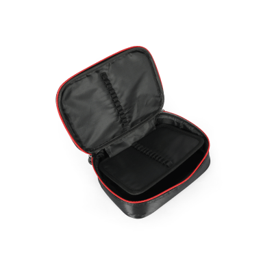 Kit Mochila Infantil Rodinhas + Estojo Batman Preta e Vermelha