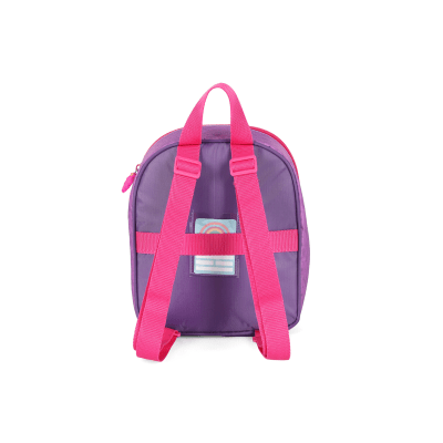Kit Mochila Infantil Rodinhas + Lancheira + Estojo Roxo Sereia Up4you