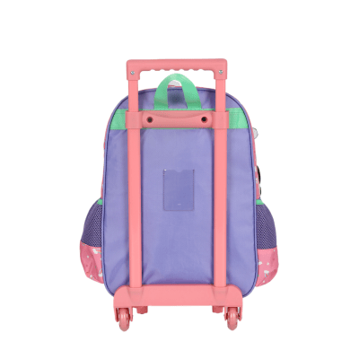 Kit Mochila Infantil Rodinhas + Lancheira Térmica Unicórnio Colorida Up4you