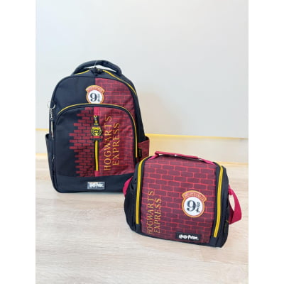 Kit Mochila + Lancheira do Harry Potter Hogwarts Express
