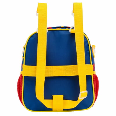 Kit Mochila de Rodinhas Tam.16 e Lancheira Térmica Escolar da Patrulha Canina SE