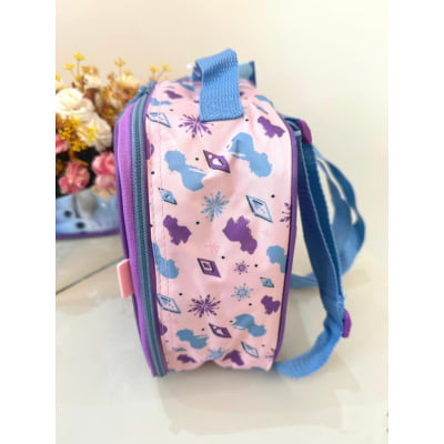 Lancheira Escolar da Disney Frozen Holográfico