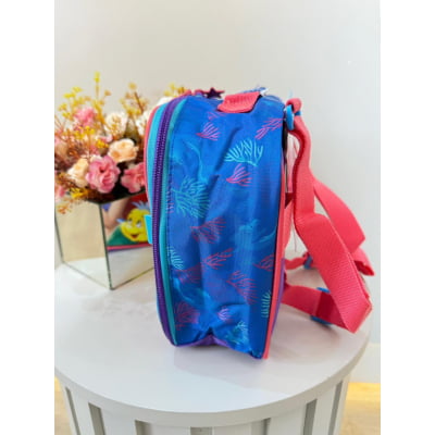 Lancheira Escolar da Princesa Disney Ariel Metálica