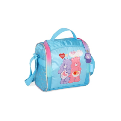 Lancheira Escolar dos Ursinhos Carinhosos Azul