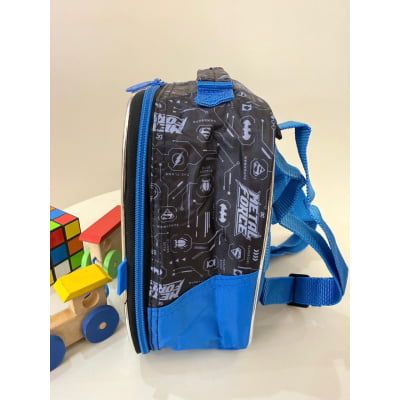 Lancheira Escolar Liga da Justiça Metal Force