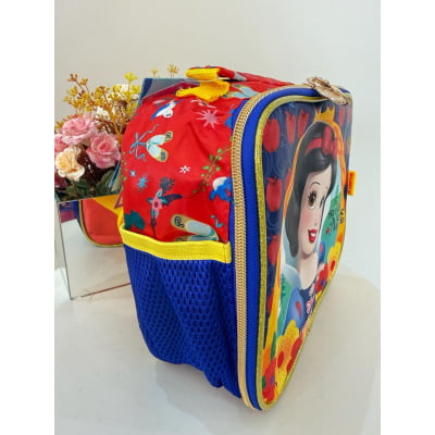 Lancheira Escolar Princesa da Disney Branca de Neve