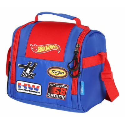 Lancheira Escolar Térmica do Hot Wheels Race Turbo Cores