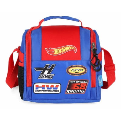 Lancheira Escolar Térmica do Hot Wheels Race Turbo Cores