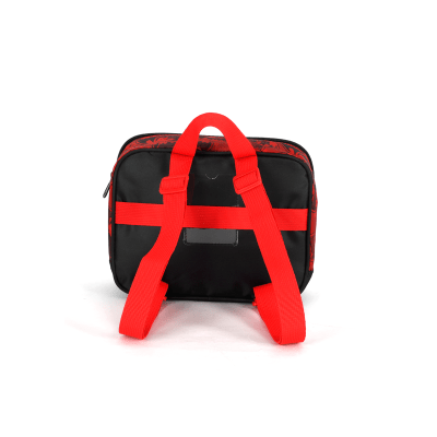 Lancheira Infantil Batman e Robin Preta e Vermelha