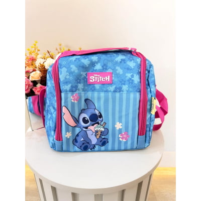 Lancheira Infantil da Lilo Stitch e Angel Pink