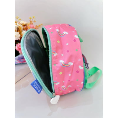 Lancheira Térmica Infantil Unicórnio Colorida Up4you Luxo