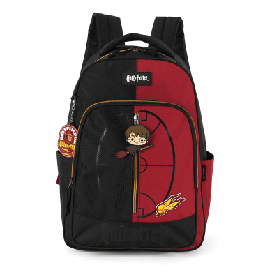 Kit Mochila + Lancheira do Harry Potter Gryffindor Quidditch