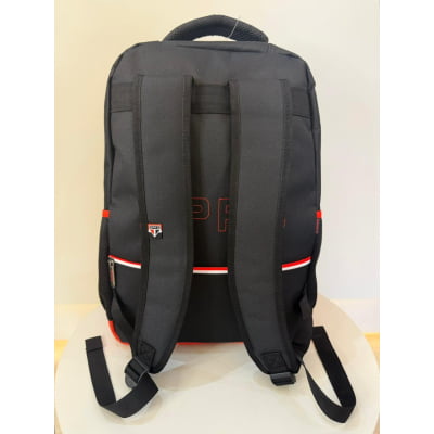 Mochila De Costa Esportiva do São Paulo FC Preta e Vermelha