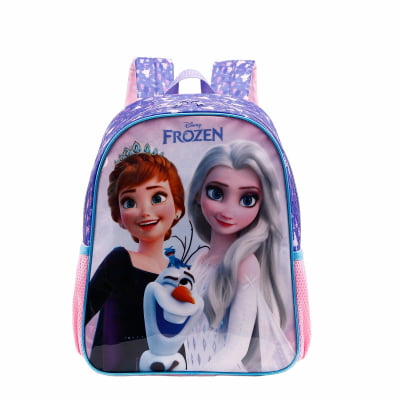 Mochila de Costas Escolar da Frozen Elsa e Anna