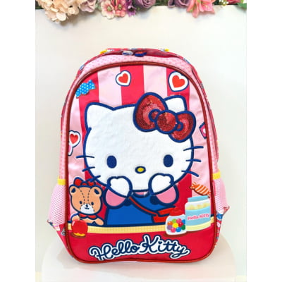 Mochila de Costas Escolar da Hello Kitty
