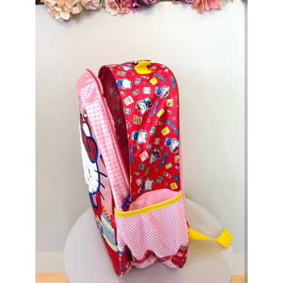 Mochila de Costas Escolar da Hello Kitty