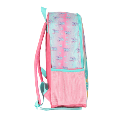Mochila De Costas Grande Reforçada da Lilo Stitch e Angel Rosa