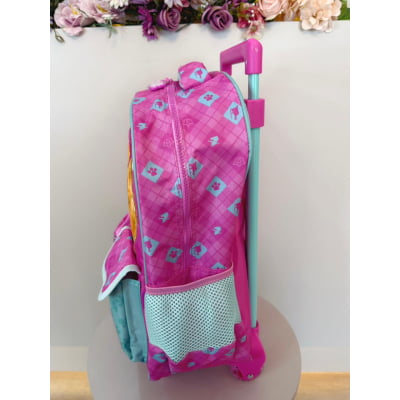 Mochila de Rodinhas Escolar da Patrulha Canina Skye Tam.16