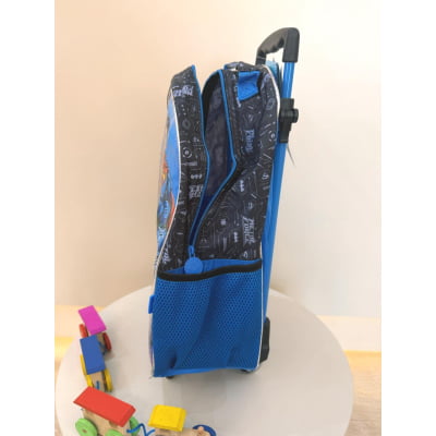 Mochila de Rodinhas Escolar Liga da Justiça Metal Force