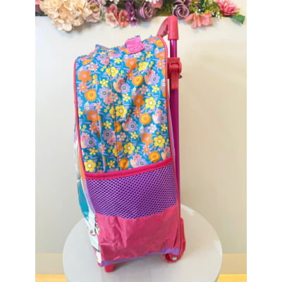 Mochila de Rodinhas Escolar Minnie no Celular