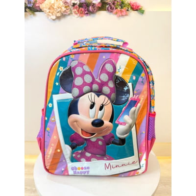 Mochila Escolar Minnie no Celular Mochila Escolar Minnie no Celular