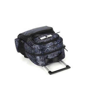 Mochila Infantil Com Rodinhas Batman Preta e Azul