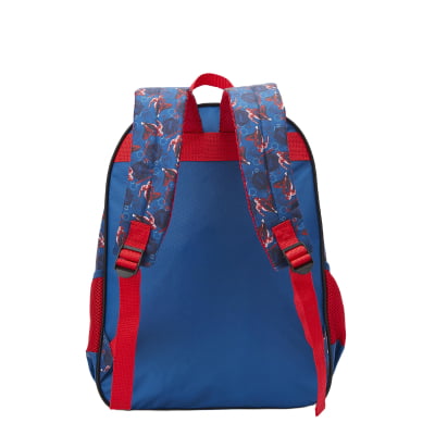 Mochila Infantil Homem Aranha Azul e Vermelha