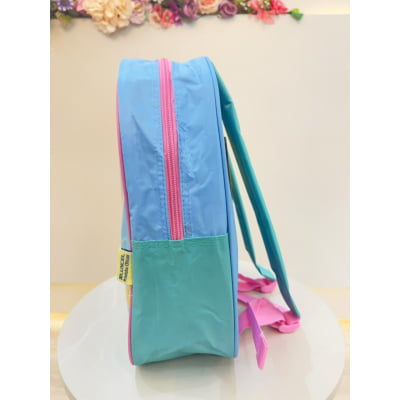 Mochila Infantil Pequena da Lilo Stitch e Angel Azul