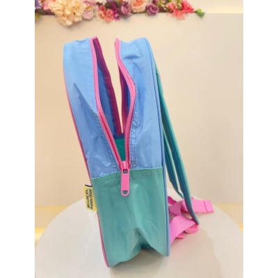 Mochila Infantil Pequena da Lilo Stitch e Angel Azul