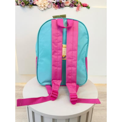 Mochila Infantil Pequena da Lilo Stitch e Angel Verde