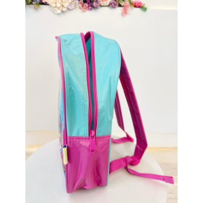 Mochila Infantil Pequena da Lilo Stitch e Angel Verde