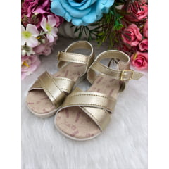 Sandália Ouro Light Luxo