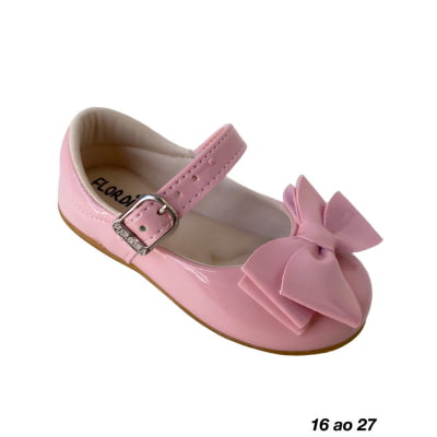 Sapatinho Rosa Verniz