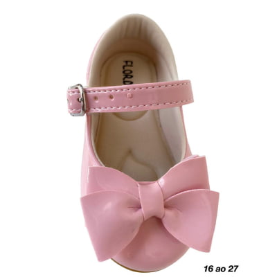 Sapatinho Rosa Verniz