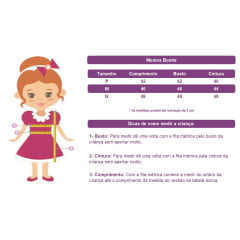 Vestido Infantil Branco Batizados Com Renda e Peito Strass