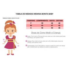 Vestido Infantil Rosa C/ Renda e Strass Pérolas Baby