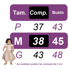 Vestido Infantil Bebê Azul Bebê Jardim Encantado Luxo