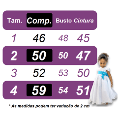 Vestido Infantil Azul Claro Jardim Encantado Festas Luxo