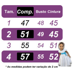 Vestido Infantil Branco Busto Bordado Flores e Pérolas Daminha